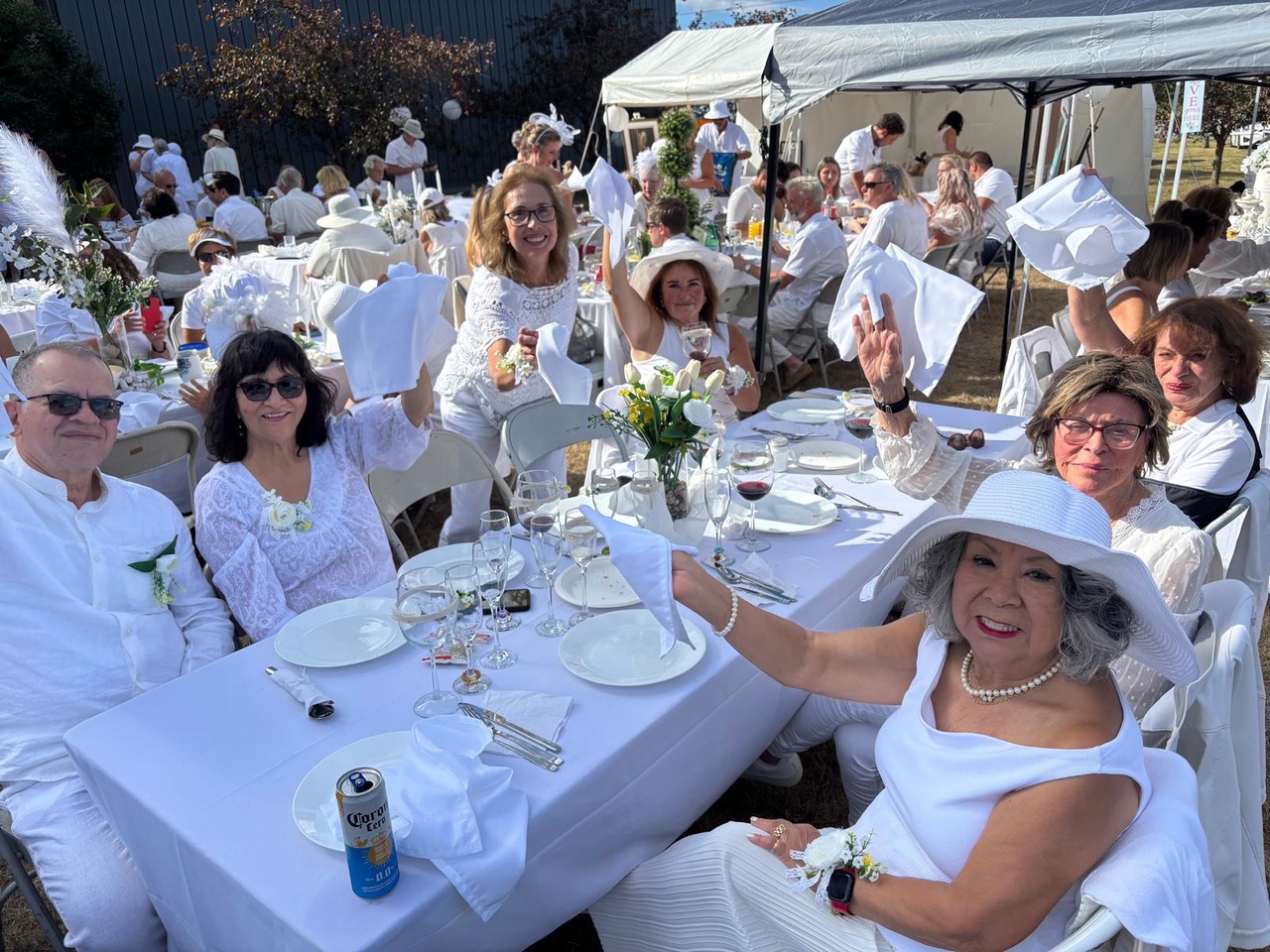 Dinner-in-White
